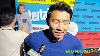 Simu Liu from Marvel's Shang-Chi  Interview at Entertainment Weekly SDCC 2022 After Party