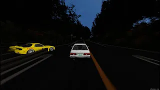 типа touge Akina RX7 FD & AE86 | Drift Paradise