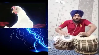 REACTION ON J.Geco - Chicken Song With Tabla Version