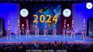 Stingray Allstars Orange Semifinals The Cheerleading Worlds 2024 Day 3