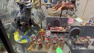 Toy Soldier Gallery in Ligonier, Pa , a hobby war game store packed floor to ceiling !