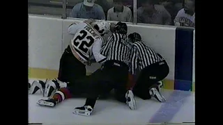 Rick Tocchet vs Rod Brind'Amour NHL 93-94