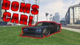 How to get Doms Dodge Ice Charger in GTA 5!