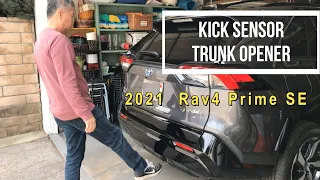 Kick Sensor Installed in a RAV4 Prime SE!