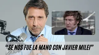 "Se nos fue la mano con Javier Milei", Eduardo Feinmann filtró la interna de Unión por la Patria