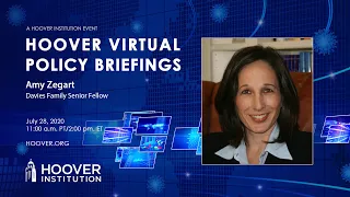 Amy Zegart: Spies, Lies, And Algorithms | Hoover Virtual Policy Briefing
