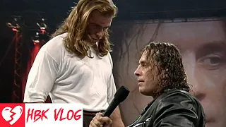 How big was the rivalry between Shawn Michaels and Bret Hart (A&E Biography: WWE Legends)