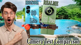 Honor 90 lite VS Realme 11 Pro Camera Test Comparison