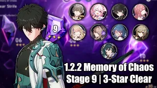 1.2.2 MoC Stage 9 Three Star Clear With Free Characters Only [Honkai: Star Rail]