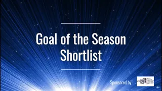 Goal of the Season Shortlist