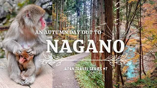 AUTUMN DAY TRIP TO NAGANO | Visiting the famous Monkey Park | ft. Karuizawa Prince shopping plaza