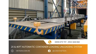 20 & 40ft Automatic Container Loading Unloading System | VIETSON MECHANICAL