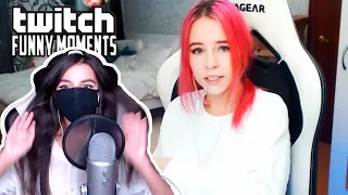 TenderlyBae смотрит: Топ Моменты с Twitch | Такого Ещё Не Было! |Случайно Показала на Стриме