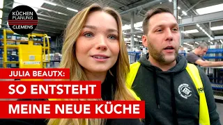 So entsteht eine Küche I Besuch im Nolte Küchen-Werk mit Julia Beautx I Küchenplanung Clemens I