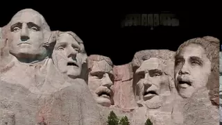 Mount Rushmore's newest president