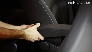 Installation of Rati | Armster OE1 armrest for Dacia Sandero / Logan 2017- (LHD) w/ orig elbowrest