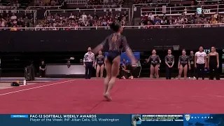 Mya Lauzon Near-Perfect 9.975 Floor Cal vs Stanford 3-10-24