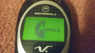 Motorola v120c Startup and Shutdown