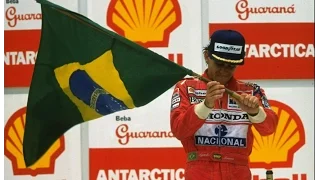 F1 1991: Ayrton Senna Wins First Brazilian Grand Prix Stuck In 6th Gear - Formula One Highlights HD