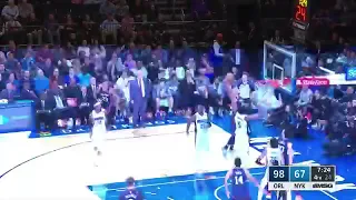 Kevin Knox PUTBACK POSTER on Mo Bamba! (Knicks vs Magic)