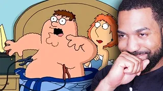 Family Guy but you can't smile....