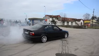 BMW E39 525d drift