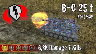 Bat.-Châtillon 25 t  |  6,8K Damage 7 Kills  |  WoT Blitz Replays