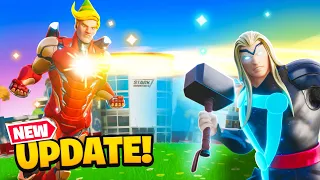 BEST FORTNITE UPDATE (New POI/Mythics)