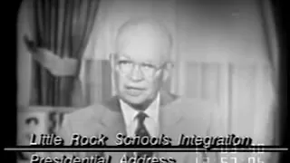 Eisenhower Address on Little Rock Integration Problem