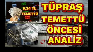 TÜPRAŞ TEMETTÜ ÖNCESİ ANALİZ | MERKEZ BANKASI DOLARIN FİŞİNİ ÇEKTİMİ ? | TÜPRAŞ HİSSE SENEDİ ANALİZ