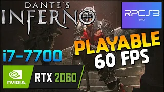 Dante's Inferno RPCS3 60 FPS Settings Gameplay [RTX 2060] [i7 7700]