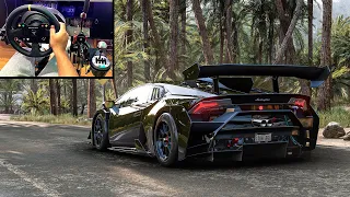 Forza Horizon 5 | Lamborghini Hurancán SUPER TROFEO EVO | Thrustmaster TX Steering Wheel Gameplay
