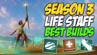 New World *BEST* Life Staff PvP Builds - INSANE Healing! | New World Season 3 Life Staff Builds