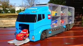 13 Disney Cars Tomica & Blue Cleaning Convoy