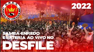 Viradouro 2022 | Inicio de desfile em 4K | Samba ao vivo - #DESFILES22