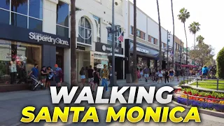 Walking Los Angeles : Santa Monica (Santa Monica Place, 3rd Street Promenade, Beachfront to Pier)