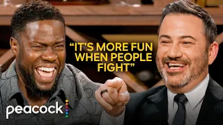 Does Jimmy Kimmel Have Beef with the Other Late Night Hosts? | Hart to Heart