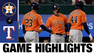 Astros vs. Rangers Game Highlights (4/27/22) | MLB Highlights