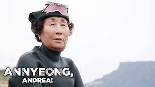 The 80-Year Old Women Divers of Jeju | Annyeong, Andrea!