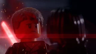 Lego Han Solo vs Kylo Ren full version / Han Solo death scene by WLA