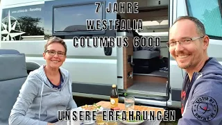 Unser Westfalia Columbus 600D - 7 Jahre Erfahrungen - Roomtour, Reparaturen, Zubehör und Kosten