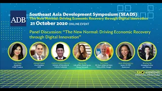 Plenary Panel Discussion: “The New Normal: Driving Economic Recovery through Digital Innovation”