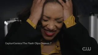 'Iris found out Cecile is not Real' Scene | The Flash 7x13