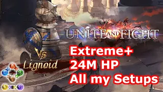 [GBF] All elements 24M HP Extreme+ (semi-OUTDATED) (My personal setups, 0 or 2 chains)