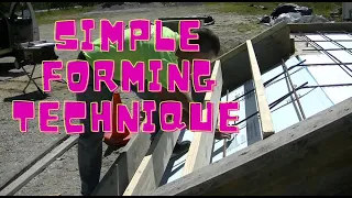 Pouring Concrete Steps (Basic Forming Part 1)