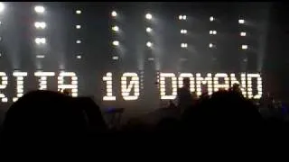 Massive Attack - Inertia Creeps  @ Palasharp Milano 7-11-2009