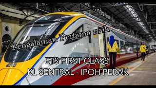 MALAYSIA ETS First Class Train KL Sentral to Ipoh, PERAK