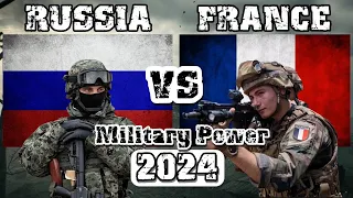 Russia vs France Military Power Comparison 2024 | France vs Russia Military Power 2024