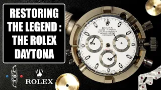 Restoring the Iconic Rolex Daytona Chronograph Watch !!! Rolex Daytona 116520 caliber 4130