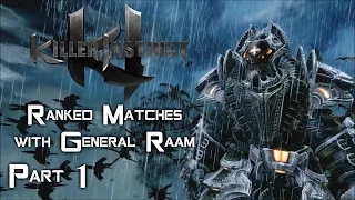 Killer Instinct Ranked Matches with General Raam Part 1